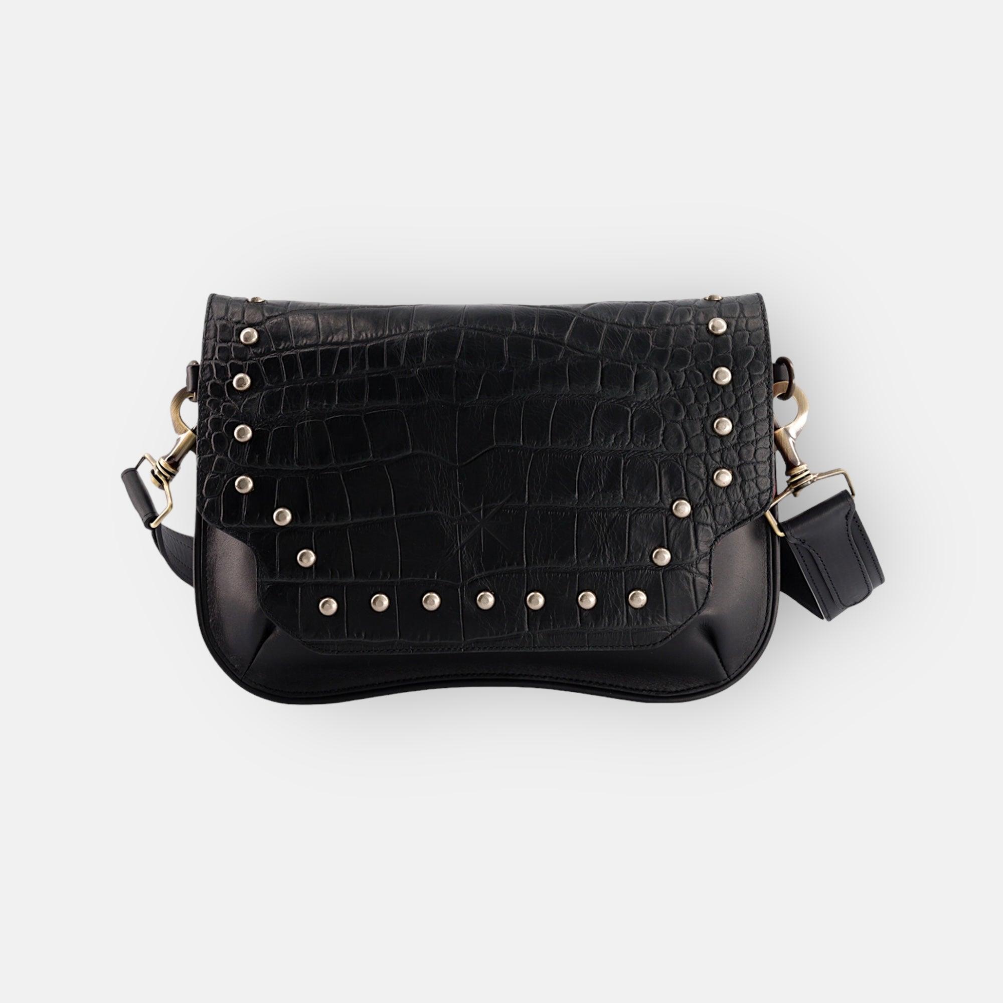 SAC BABY KHARA CUIR NOIR
