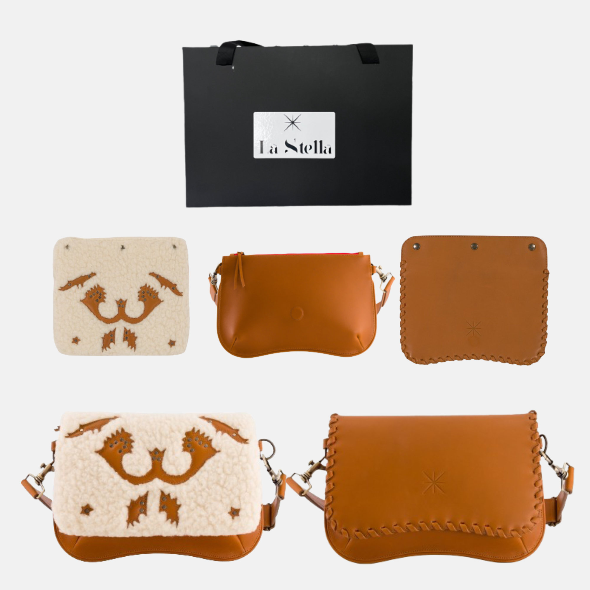 COFFRET " BABY IDEAL WINTER  CAMEL " TRESSA / RANCHO MOUTON