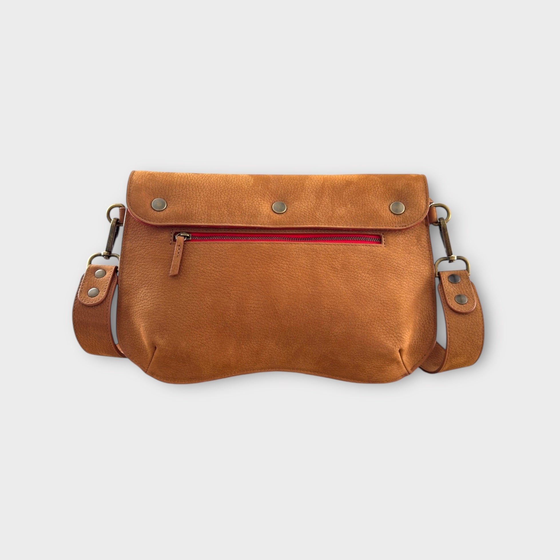 SAC BABY SIDIA DOUBLE NUBUCK CAMEL