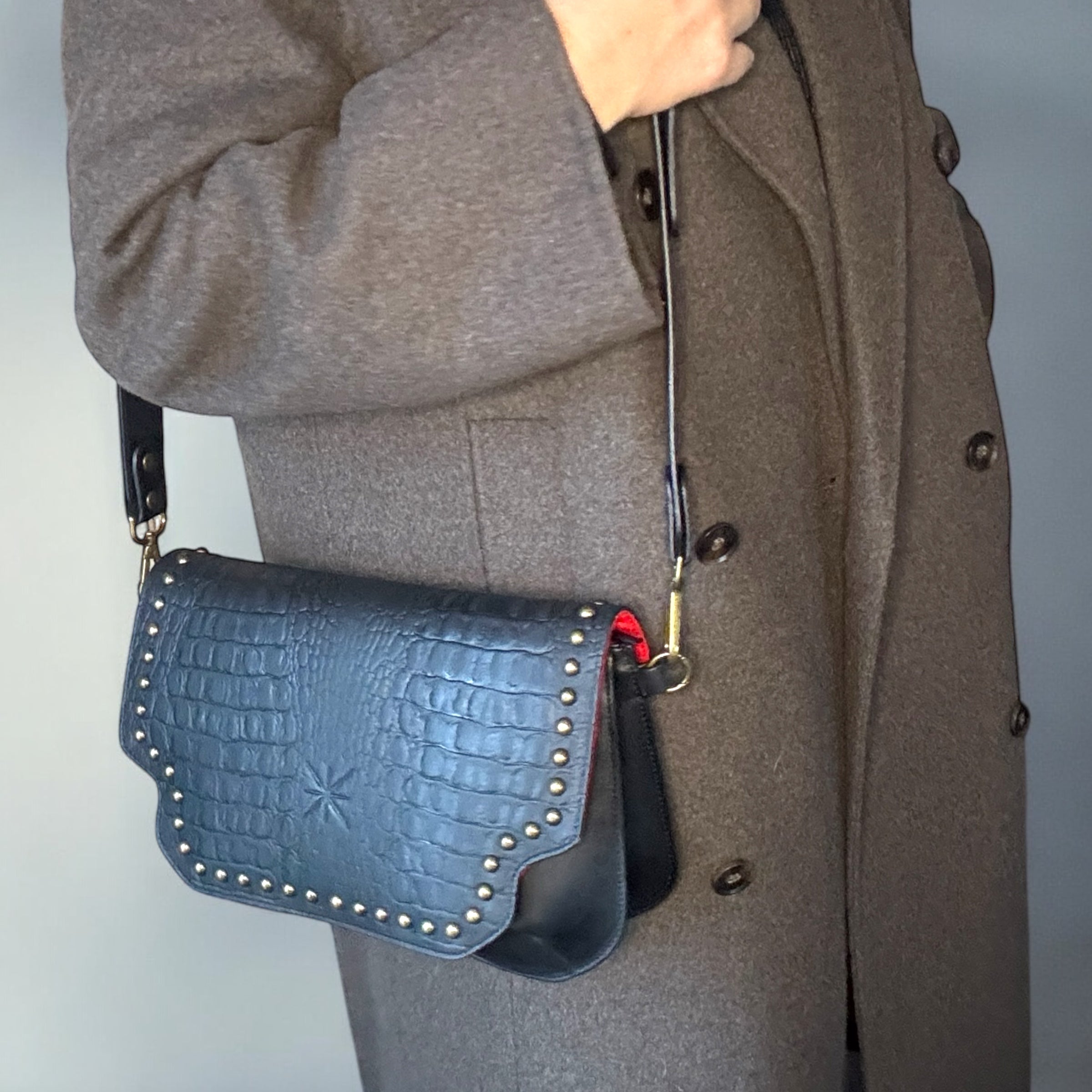 RABAT BABY KHARA CUIR NOIR